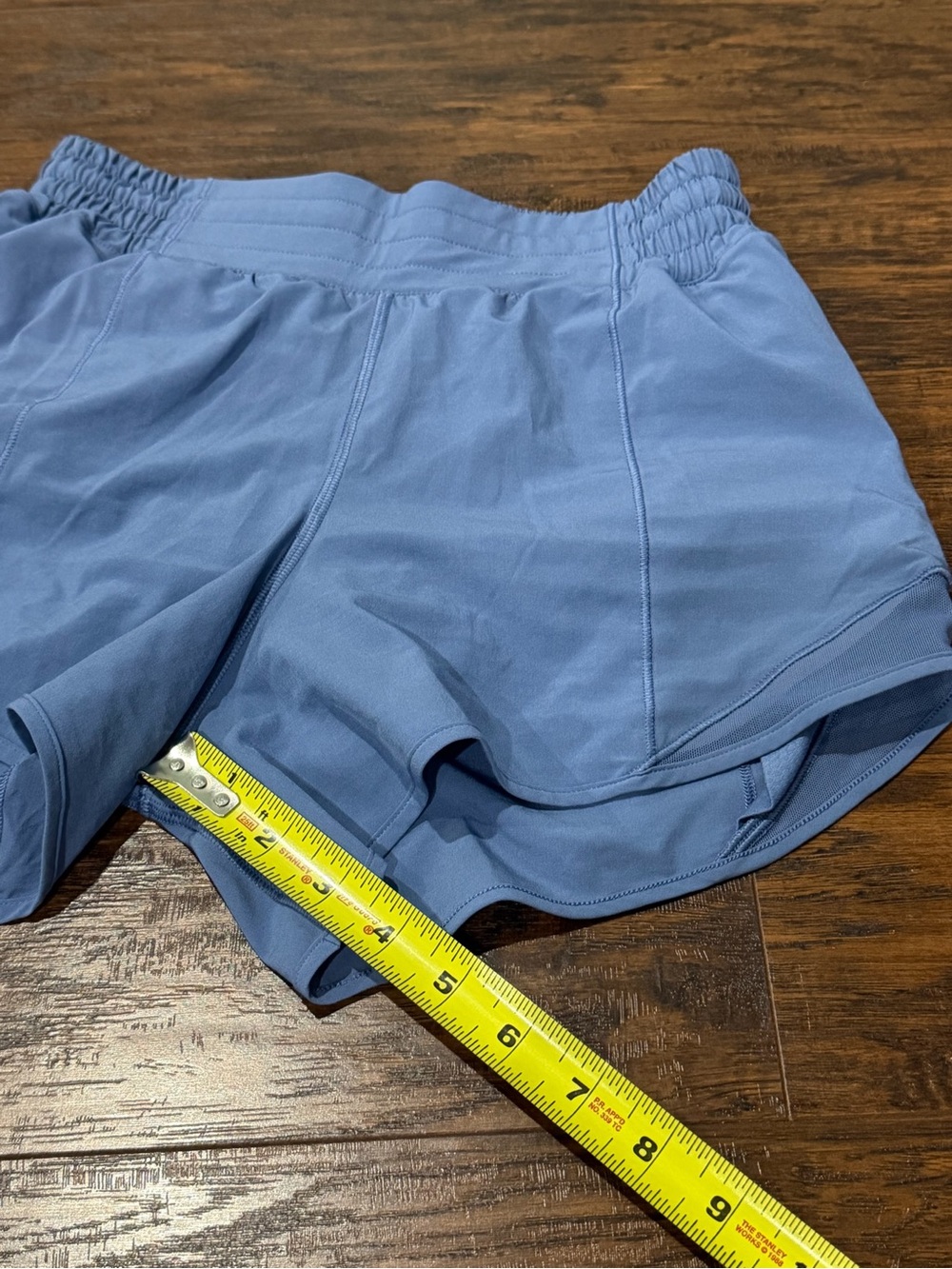 lululemon athletica Women's Blue Color Shorts Size 4 - Picture 10 of 12